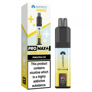 Pineapple Ice Hayati Pro Max Plus 6K Disposable Vape 20mg